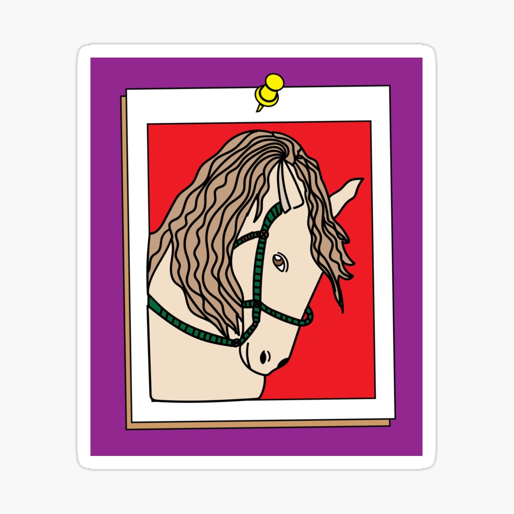 Horses Rider Pony Girl Art Board Print by flofin | Redbubble