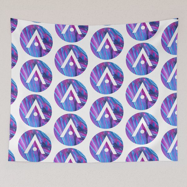 Item preview, Blue Pink and Purple Aveda Logo designed and sold by Dalaura.