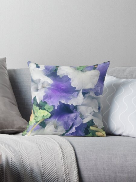 Item preview, Purple Iris Flower Bloom designed and sold by MotherBreeze.