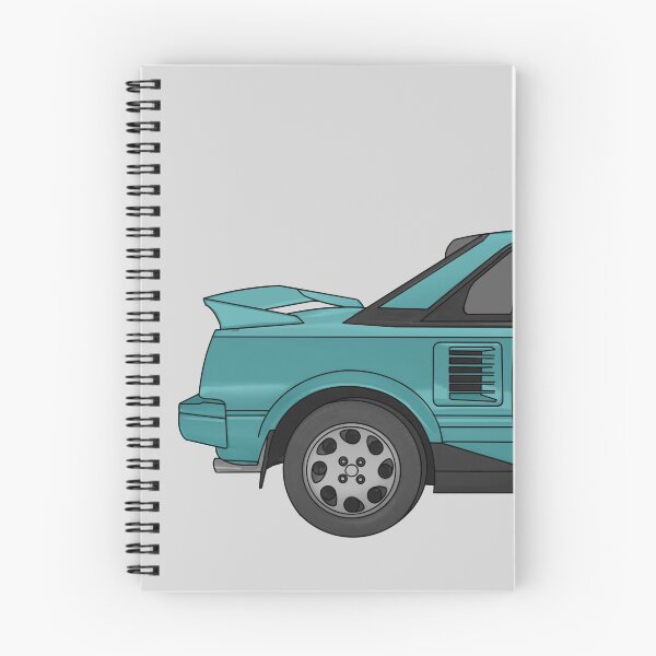 Item preview, Toyota MR2 MK1 blue digital art designed and sold by Milanicole.