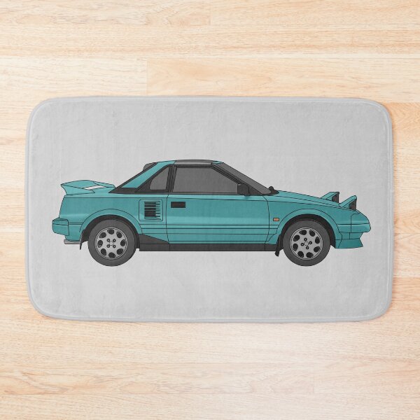 Item preview, Toyota MR2 MK1 blue digital art designed and sold by Milanicole.