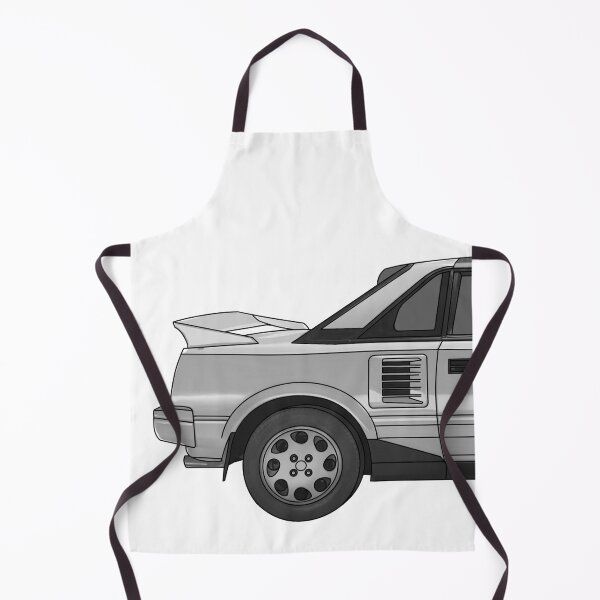 Item preview, Toyota MR2 MK1 silver digital art designed and sold by Milanicole.