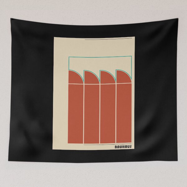Item preview, Bauhaus - Retro / Art Deco architecture discipline from Berlin, Germany - Available in posters, etc - Rust Pillars designed and sold by crazycollective.