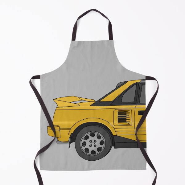Item preview, Toyota MR2 MK1 yellow digital art designed and sold by Milanicole.