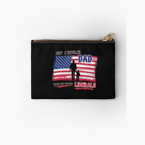 Item preview, Just a regular dad trying not to raise liberals designed and sold by SmartTShirtTime.