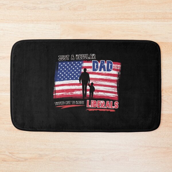 Item preview, Just a regular dad trying not to raise liberals designed and sold by SmartTShirtTime.