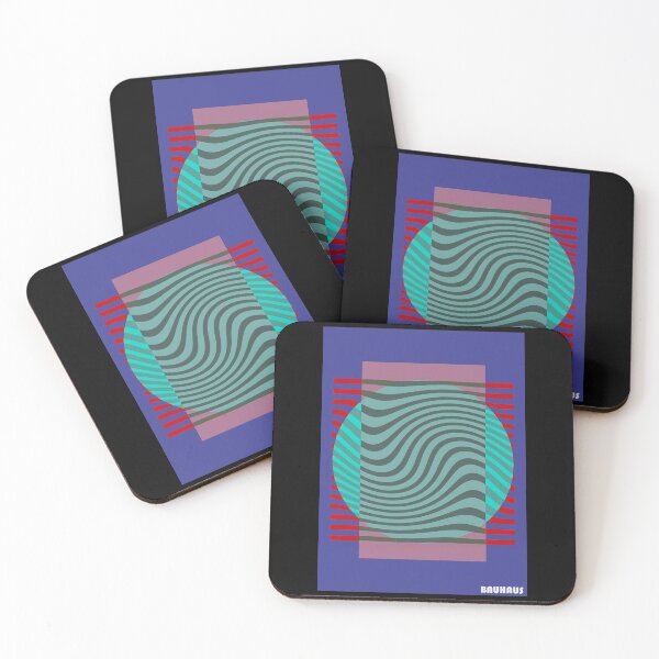 Item preview, Bauhaus - Retro / Art Deco architecture discipline from Berlin, Germany - Available in posters, etc - Green Pink Swirl designed and sold by crazycollective.