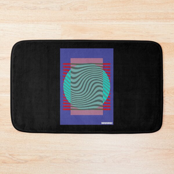 Item preview, Bauhaus - Retro / Art Deco architecture discipline from Berlin, Germany - Available in posters, etc - Green Pink Swirl designed and sold by crazycollective.