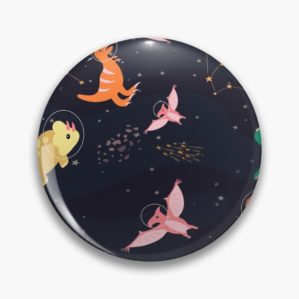 Item preview, space dinosaur pattern designed and sold by Northendesigns.