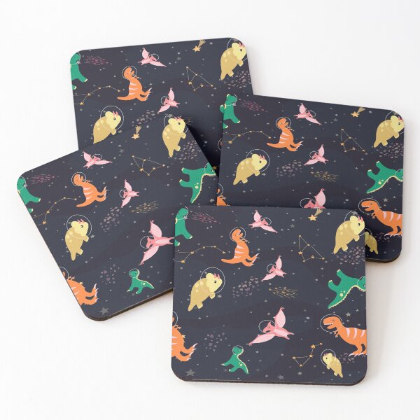 Item preview, space dinosaur pattern designed and sold by Northendesigns.
