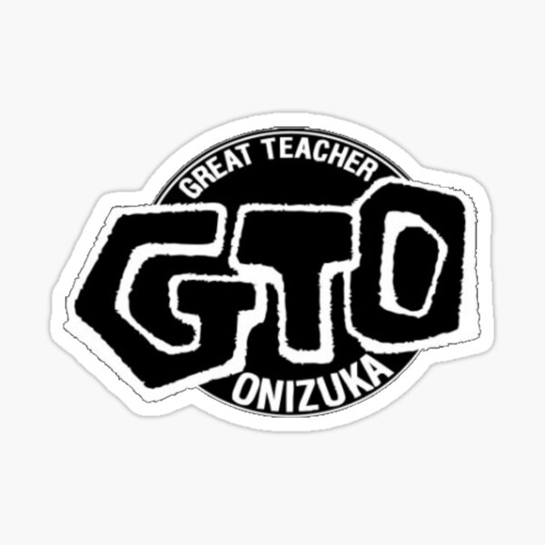 " Great Teacher Onizuka" Sticker by MangaSensei Redbubble