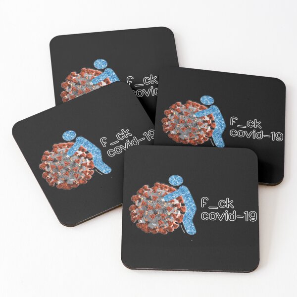 Item preview, F_ck Covid-19 Vaccinated I am vaccinated Coronavirus (2021-5-COVID-1) designed and sold by NY-Prints-USA.