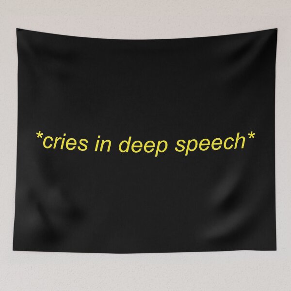 Item preview, Cries In Deep Speech Meme designed and sold by Sour Soul.