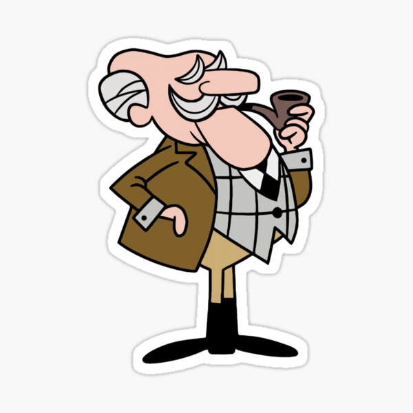 Commander McBragg Sticker