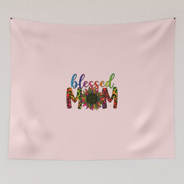 Item preview, Blessed Mom , Leopard Sunflower , Mother's Day shirt, Leopard Mom , Colorful Sunflower designed and sold by chanat3659.