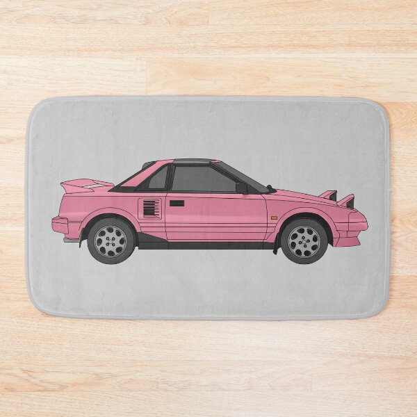 Item preview, Toyota MR2 MK1 pink digital art designed and sold by Milanicole.