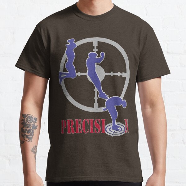 ⚡ Parkour precision jump beautiful illustration ⚡ Classic T-Shirt