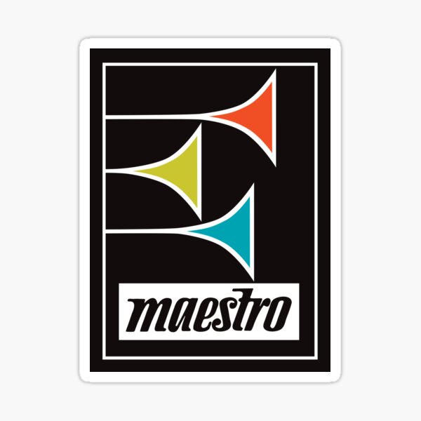 The Maestro Sticker