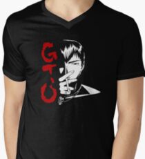 <GTO> Onizuka Men's V-Neck T-Shirt