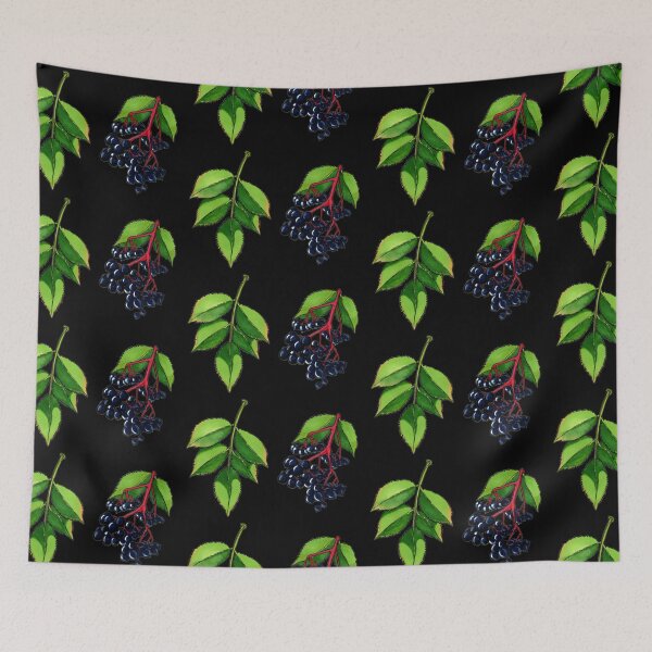 Item preview, Elderberry (black BG) designed and sold by -Senaar-.