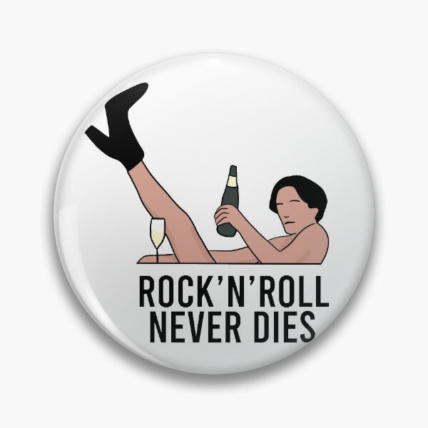 Item preview, Rock'n'oll never dies designed and sold by tomovethestars.