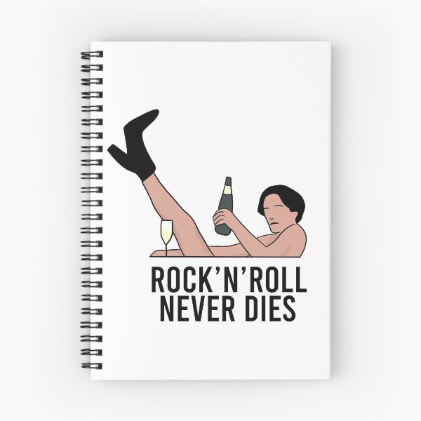 Item preview, Rock'n'oll never dies designed and sold by tomovethestars.