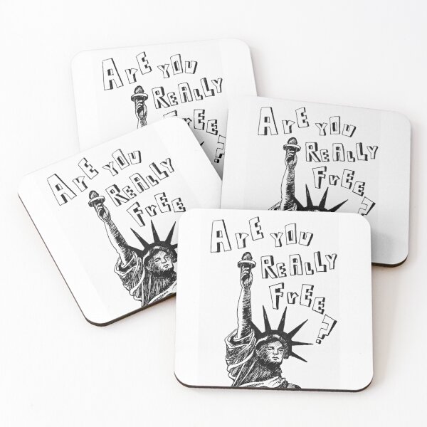Item preview, Are you really free? (Statue of Liberty) designed and sold by MaggieCreates.