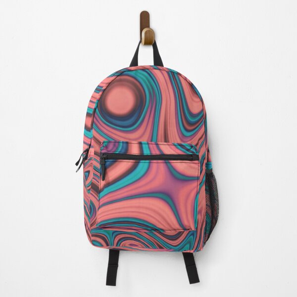 Item preview, Abstract Orange & Teal Fractal Funhouse designed and sold by SXW Designs.