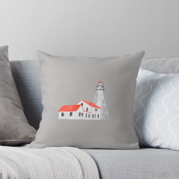 Item preview, Whitefish Point Watercolor Lighthouse designed and sold by KaCoLettering.