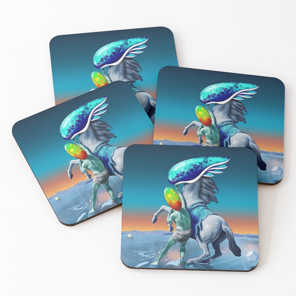 Item preview, Coasters (Set of 4) designed and sold by KOALACID.