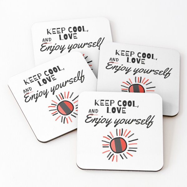 Item preview, keep cool, love and enjoy yourself designed and sold by Autumn-August01.