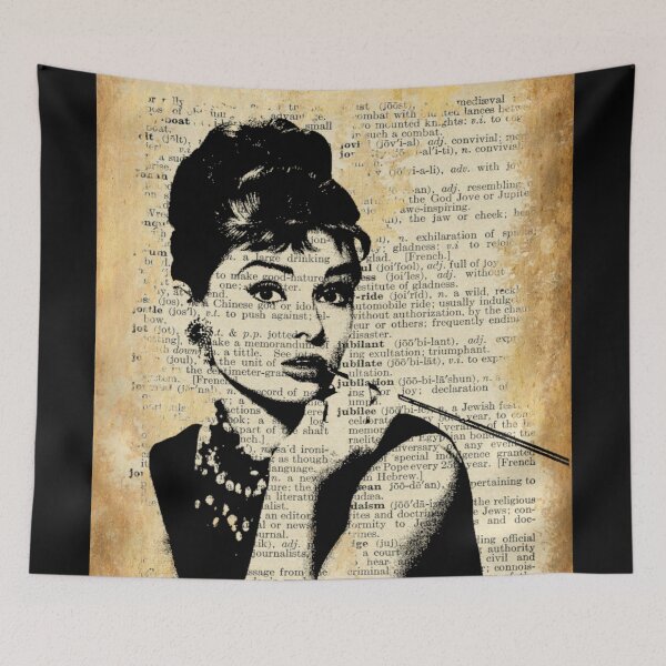 Item preview, Audrey Hepburn 2 designed and sold by MariaMataArt.