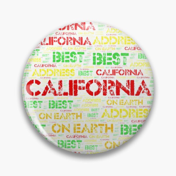 Item preview, California Best Address On Earth designed and sold by Ermland-LabeL.