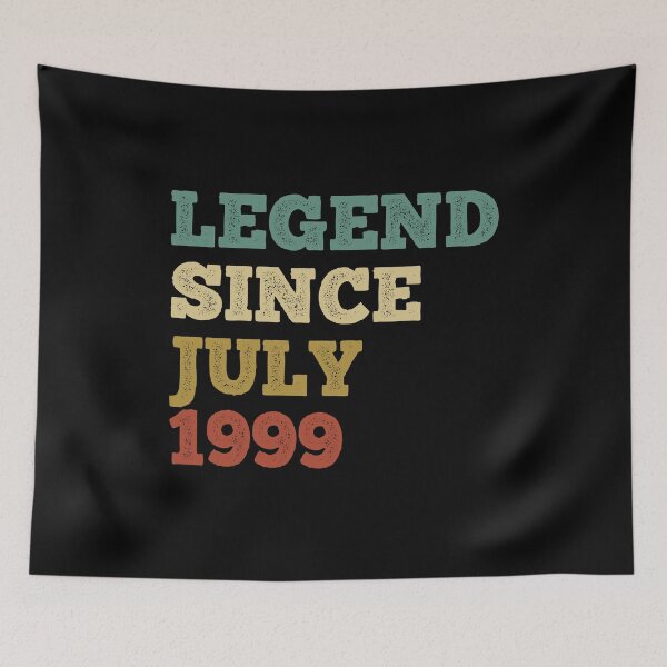Item preview, vintage 1999 shirt, 22nd birthday shirts, july birthday, july birthday shirt designed and sold by T-DESIGNEDZ.