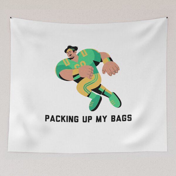 Item preview, When Your QB Wants to Break Up with You: Packing Up My Bags designed and sold by friendlyspoon.