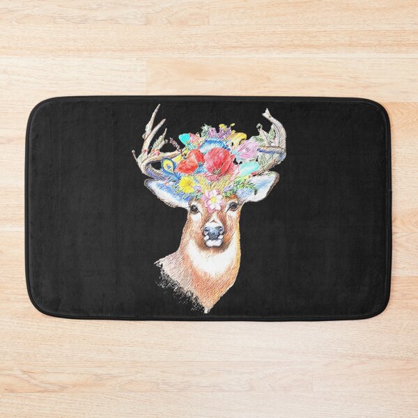 Item preview, Reindeer flower head design designed and sold by seelya83.