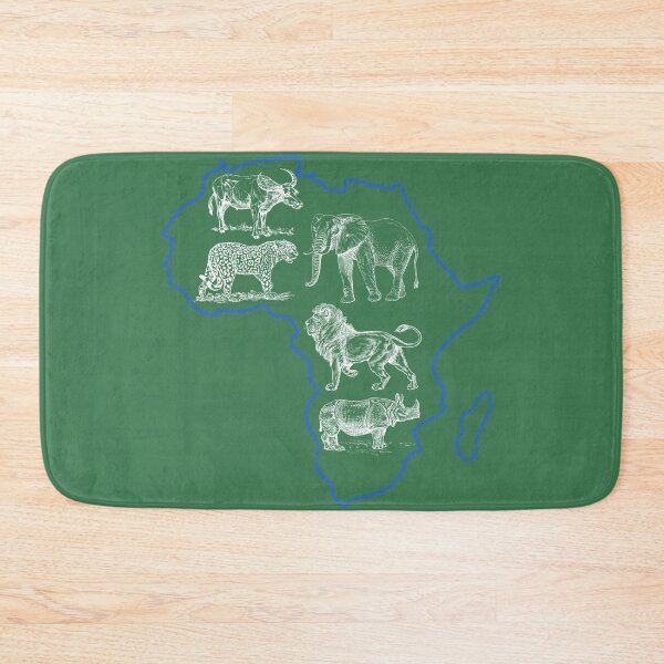 Item preview, Africa big five drawn designed and sold by Nickadon.
