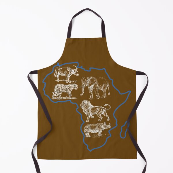 Item preview, Africa big five drawn designed and sold by Nickadon.