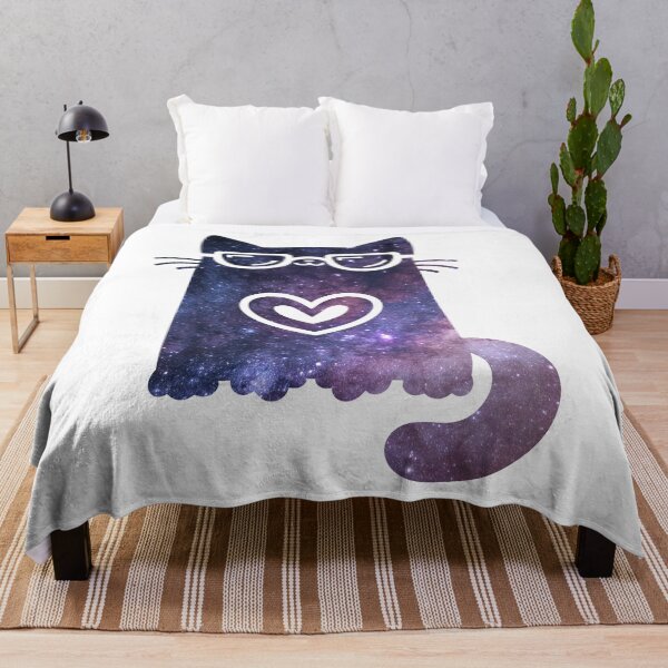 Item preview, Galaxy cat wearing sunglasses designed and sold by Nikamii.