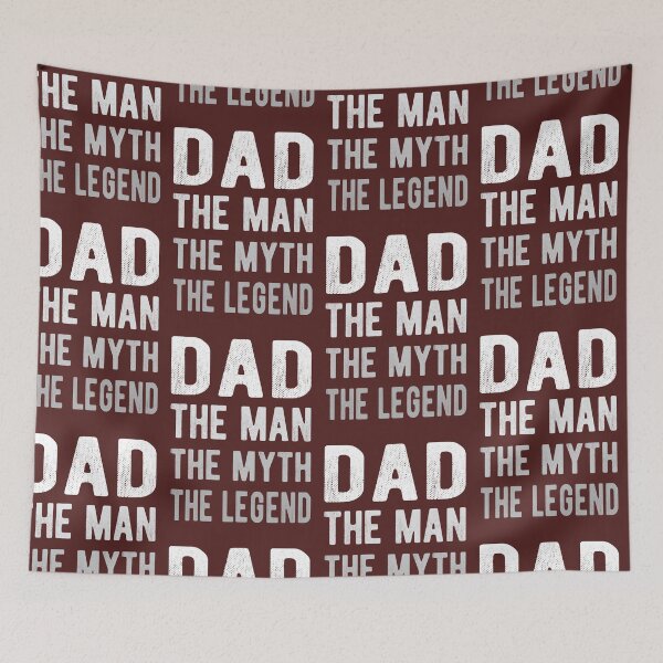 Item preview, Dad the man, the Myth, the Legend designed and sold by AnveeBubbles.