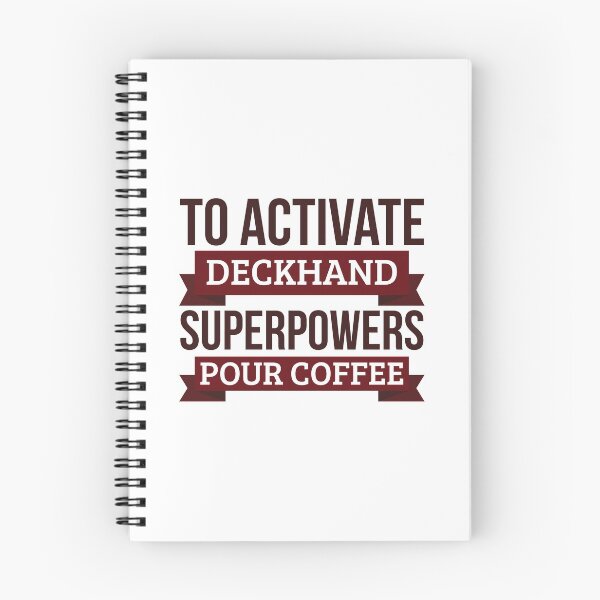 Item preview, Deckhand gift, To Activate Deckhand Superpowers Pour Coffee, Gift For Deckhand Funny Coworker Boss Mug Gift designed and sold by Orange Pieces.