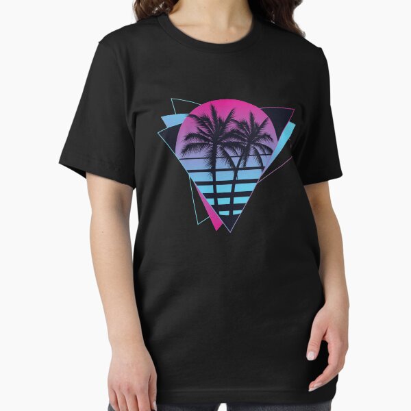 Item preview, Retro 80s 90s Vaporwave Aesthetic Palm Trees Sunset designed and sold by RajaGraphica.