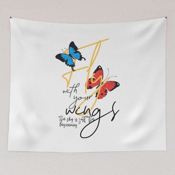 Item preview, Fly With your Wings, The Sky is Just the Begining designed and sold by Emmbethel.