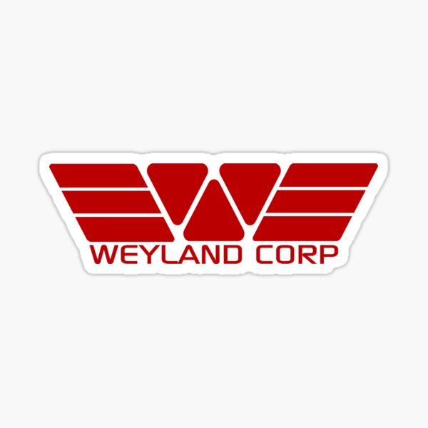 Weyland Corp. Sticker