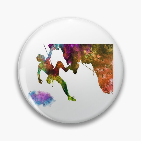 Item preview, Rock climbing extreme sport man designed and sold by Rosaliartbook.