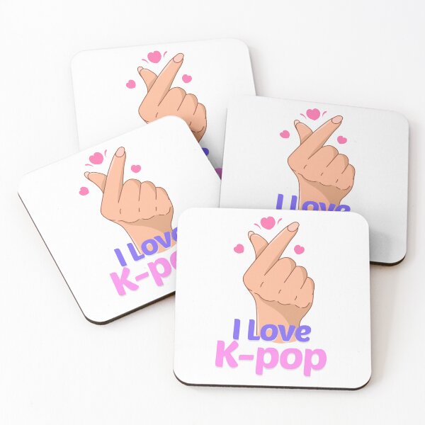 Artikelvorschau, Ich liebe K-POP Fingerherz entworfen und verkauft von EpicArtz.