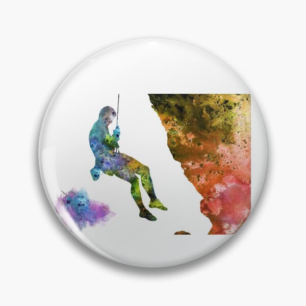 Item preview, Rock climbing extreme sport man designed and sold by Rosaliartbook.