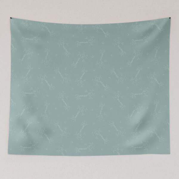 Item preview, Minimalist Neurons on Dark Green designed and sold by Hodgepodge Bricolage.