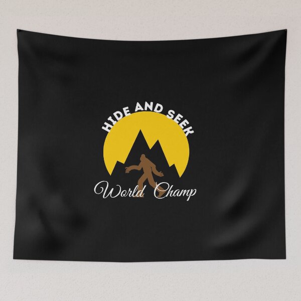 Item preview, Bigfoot Hide & Seek World Champ shirt designed and sold by SukanyaShop.