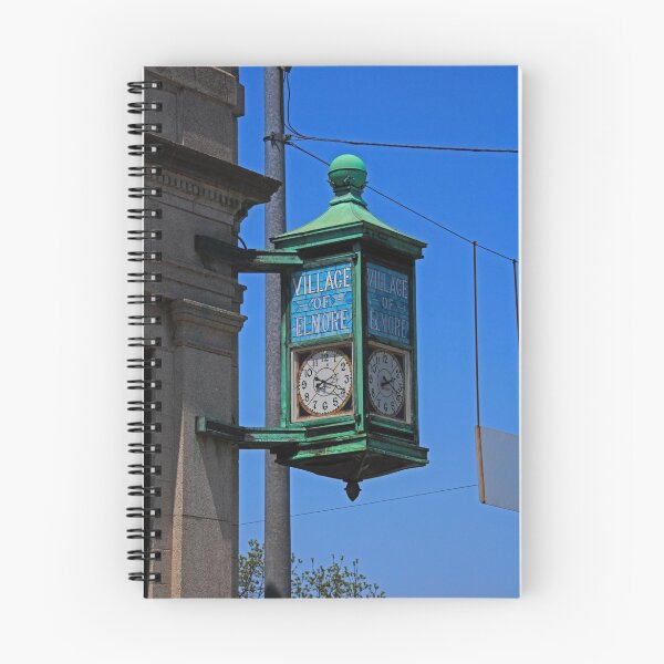 Item preview, The Village of Elmore Clock (vertical) designed and sold by Michiale.